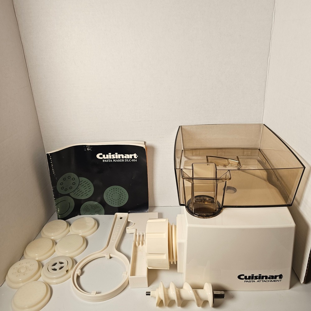 Cuisinart DLC-054 Pasta Maker Attachment for DLC-7 Food Processor 6 Discs Japan